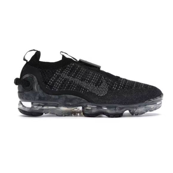 NIKE Air VaporMax 2020 Flyknit 'Black Dark Grey' Running Shoes Size 10 - Picture 1 of 9